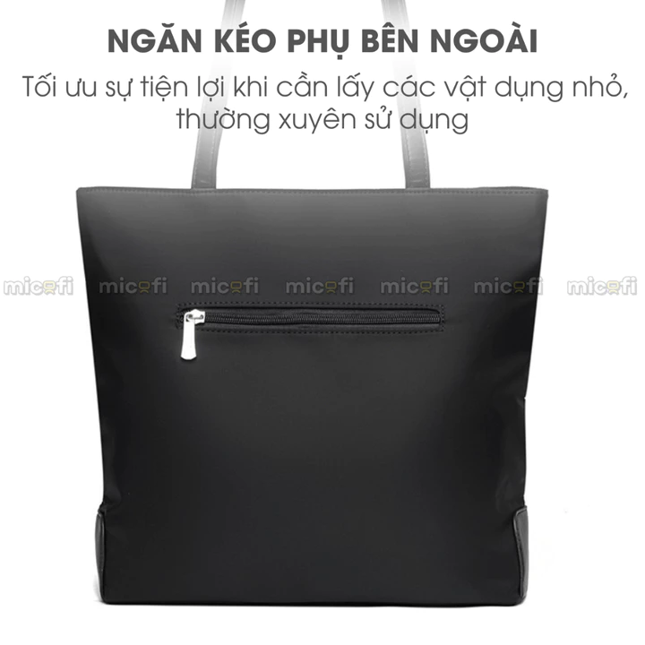Women's Elegant Canvas Tote Bag – for Work – 5