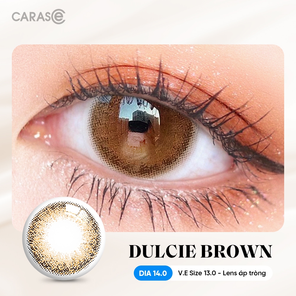 [1 Chiếc] BST Kính Áp Tròng Khoá Ẩm 8-10H-14H 3 Tháng Nhiều Màu CARASE, Lens Cận Cực Hot Trend