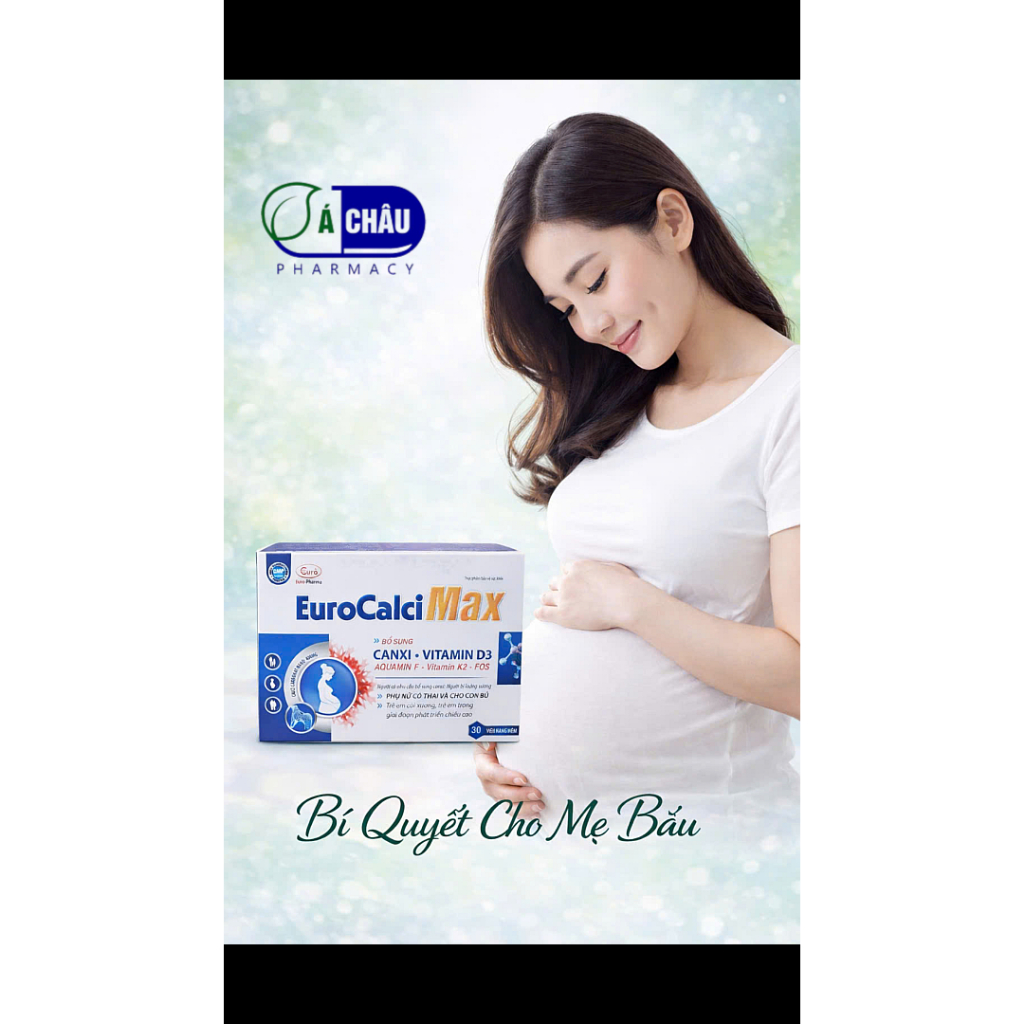 Canxi cho mẹ bầu - Calci max - Bổ sung canxi mẹ bầu, người loãng xương, chuột rút