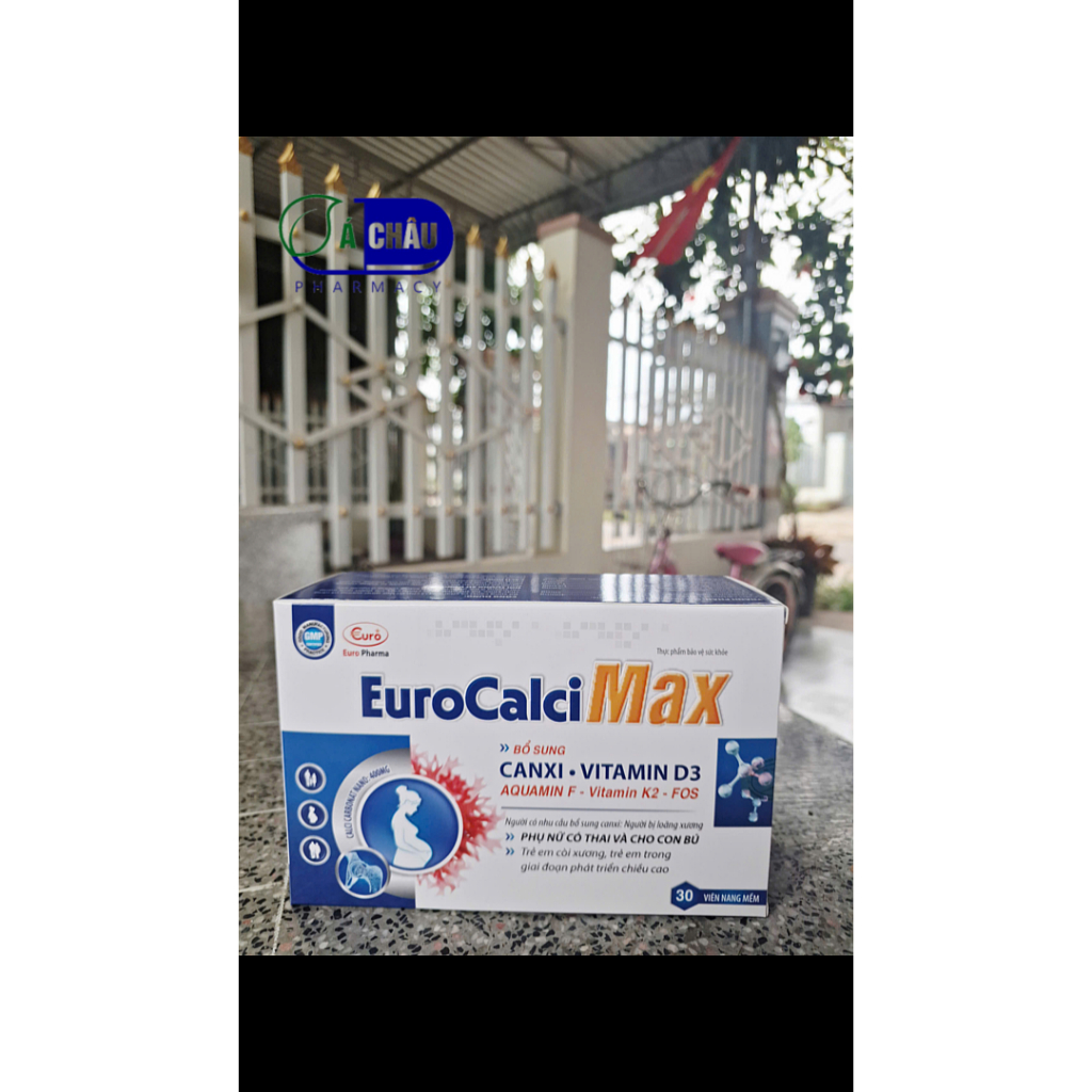 Canxi cho mẹ bầu - Calci max - Bổ sung canxi mẹ bầu, người loãng xương, chuột rút