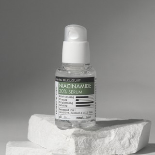 Tinh Chất Derma Factory Niacinamide 20% Serum Kiểm Soát Nhờn Thu Nhỏ Lỗ Chân Lông 30ml