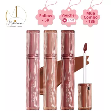 Son Kem Nhung Lì FOCALLURE Mềm Mịn Thoáng Khí Cảm Giác Nhẹ Dưỡng Ẩm Lâu Trôi - 2G L15
