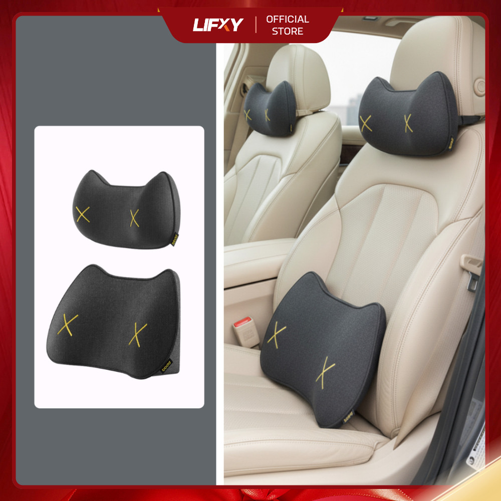 Gối Tựa Đầu & Tựa Lưng Ô Tô MimiX LIFXY Review: Có Tốt Không, Giá Bao Nhiêu?