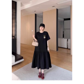 Váy suông, đầm suông, đầm bầu xoè Santa COTTON by THE WITCH