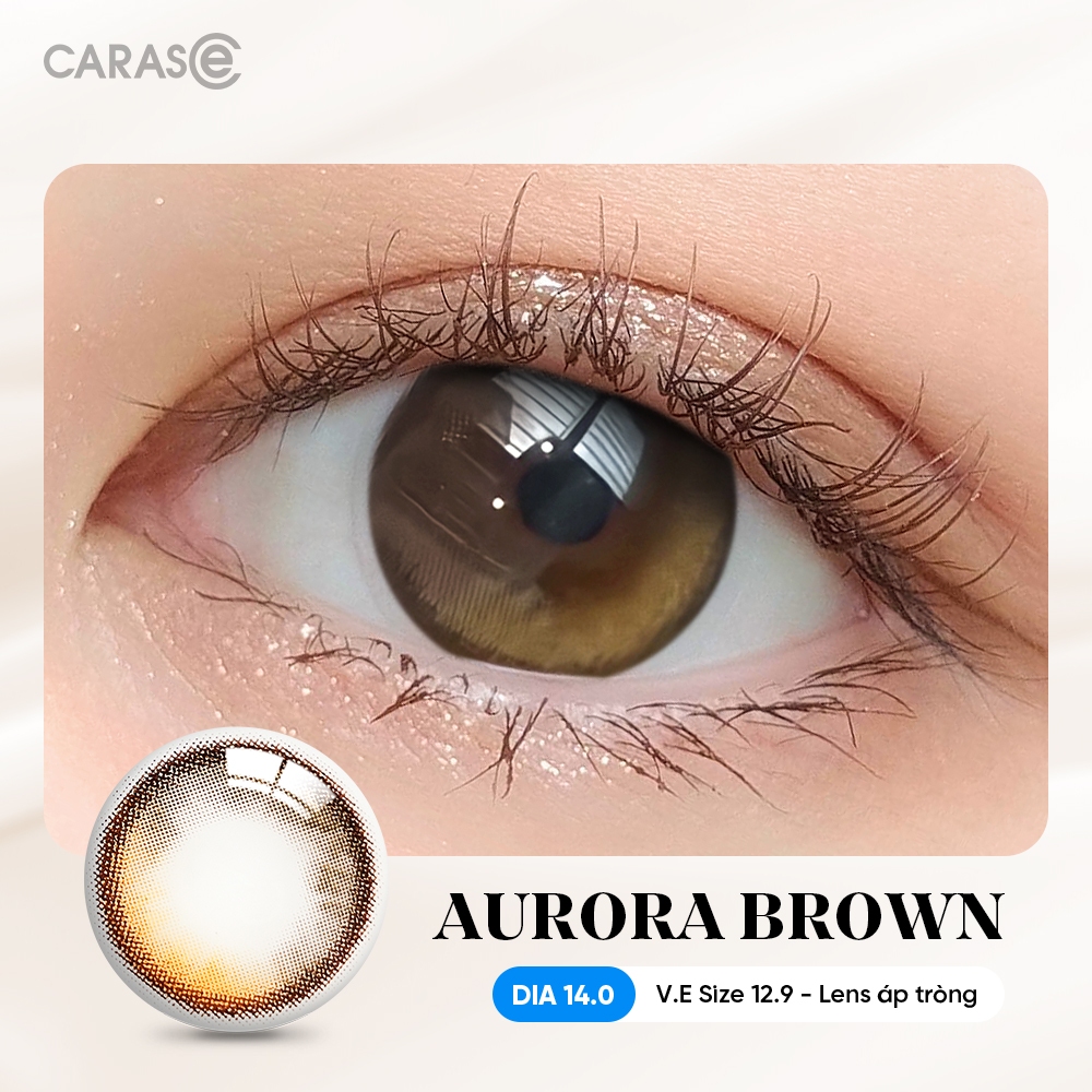 [1 Chiếc] BST Kính Áp Tròng Khoá Ẩm 8-10H-14H 3 Tháng Nhiều Màu CARASE, Lens Cận Cực Hot Trend
