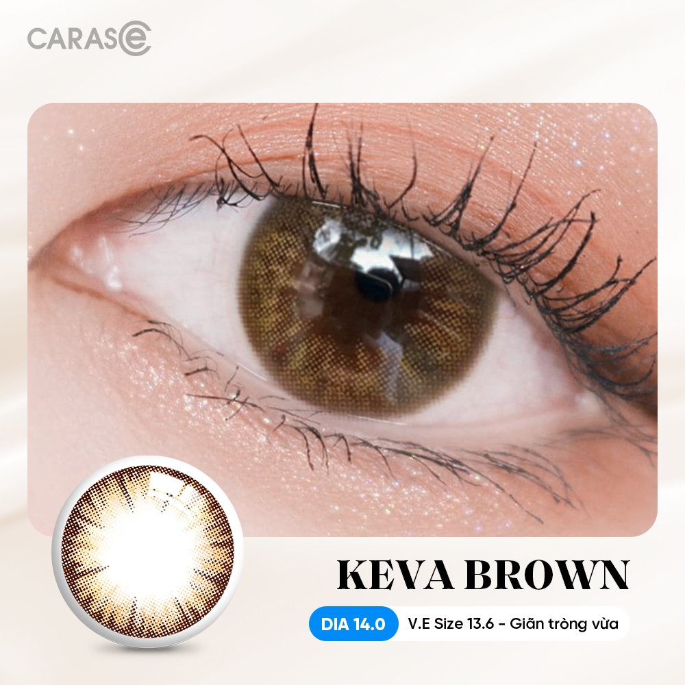 [1 Chiếc] BST Kính Áp Tròng Khoá Ẩm 12H 1 Tháng Nhiều Màu CARASE, Lens Cận Cực Hot Trend