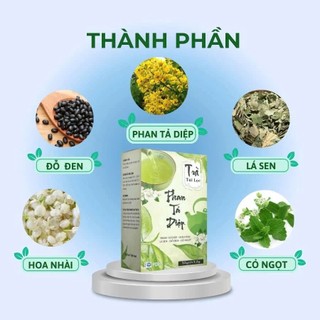 Trà Phan Tả Diệp Chính Hãng Cao Cấp Hộp 25 Gói ✅ Trà giảm cân giảm béo nhuận tràng hết táo bón thanh nhiệt giải độc
