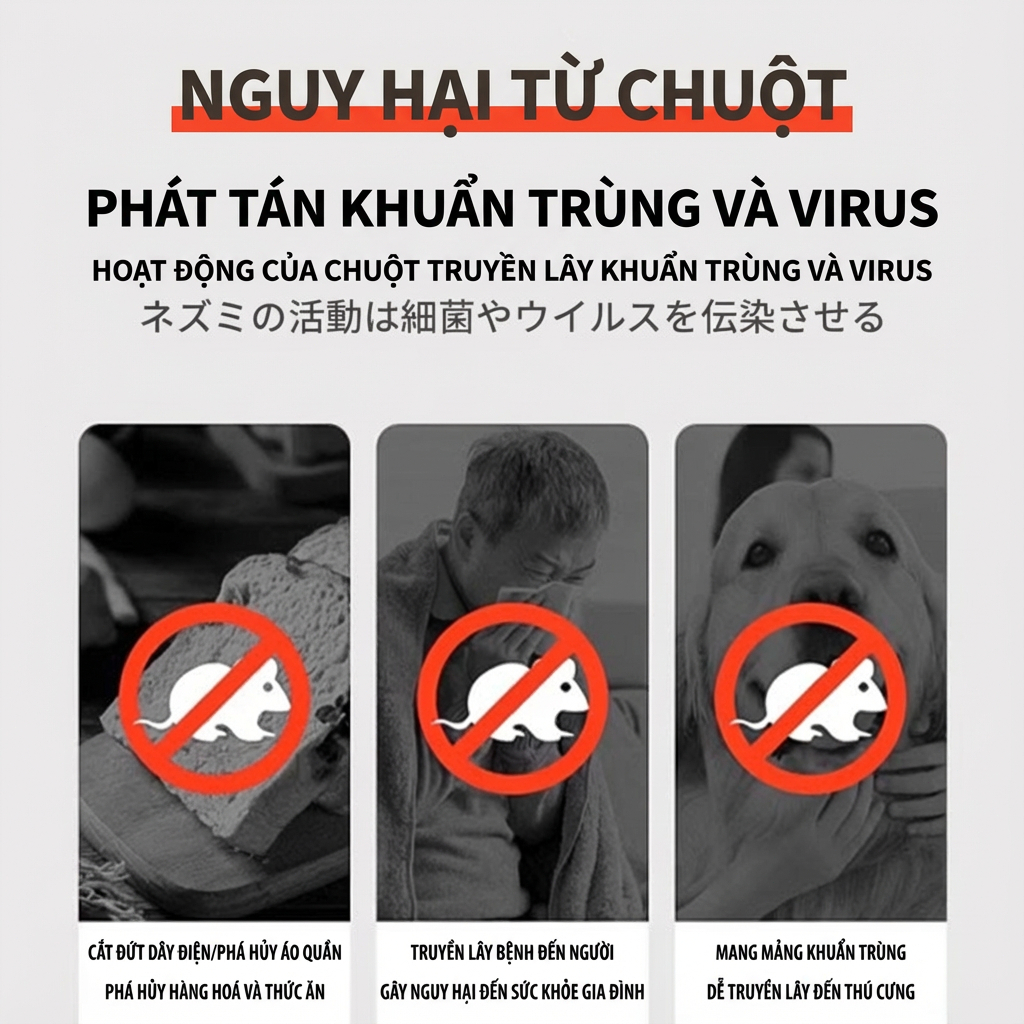 Công nghệ Nhật Bản - gel đuổi chuột - sáp đuổi chuột, hiệu quả nhanh thấy rõ - mua 1 tặng 1 120g