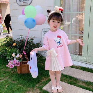 (Xả Kho Sz Bé Từ 10-21kg) Váy Bé Gái