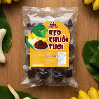 Kẹo Chuối Tươi và Chuối Gừng Đậu Mè Thương Hiệu Cô Hai Tỏ, Đặc sản Bến Tre