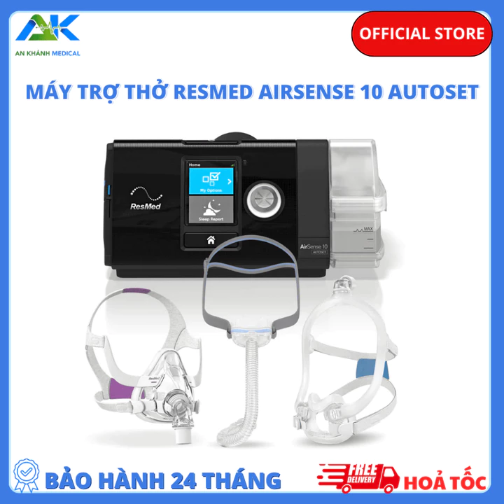 Máy trợ thở AirSense 10 AutoSet - CPAP/APAP