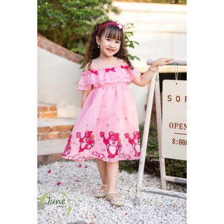 (Xả Kho Sz Bé Từ 10-21kg) Váy Bé Gái