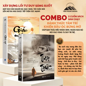 Sách - Combo Tỉnh Thức & Giác Ngộ - Không Viết Để An Ủi Bạn, Mà Để Đánh Thức Bạn - Tiên Phong Books