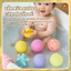 Bóng Xúc Giác Cho Bé Zuba Toys - Bộ 6 Bóng Silicon Cao Cấp Giúp Phát Triển Đa Giác Quan, Kích Thích Trí Não