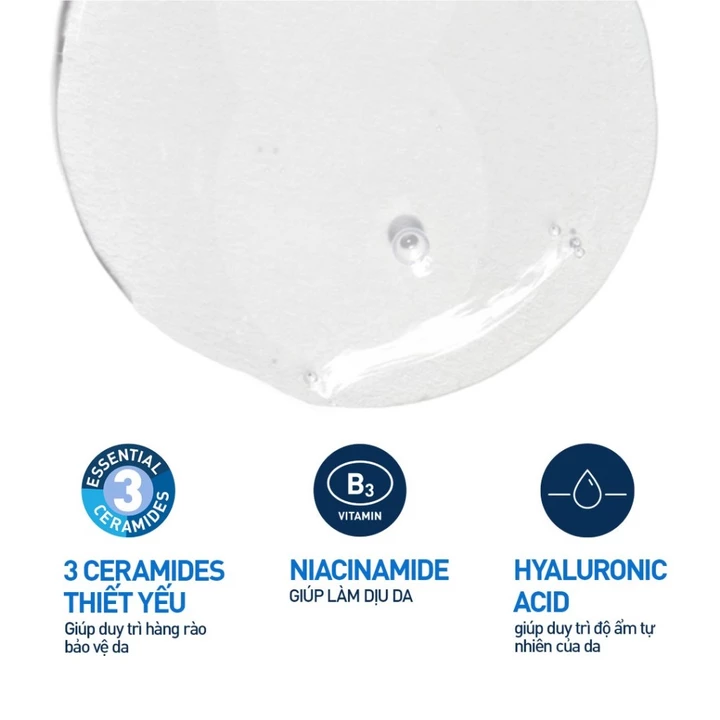 Sữa Rửa Mặt Cerave Sạch Sâu Cho Da Thường Đến Da Dầu, Da Khô Hasaki Sản Phẩm Chính Hãng – 6