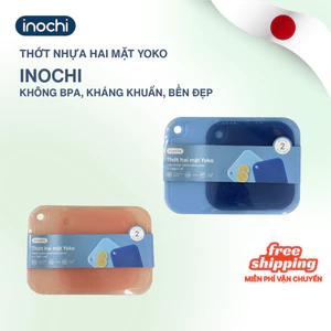 BỘ 2 THỚT (nhỏ-trung) - 2 MẶT Yoko Inochi chịu nhiệt, nhỏ gọn tiện lợi, giúp căn bếp gọn gàng, màu pastel xinh xắn