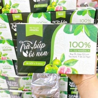 Trà giảm cân Búp Ổi Non Heratea Chính Hãng Cao Cấp Hộp 50 Gói ✅ Trà giảm béo nhanh thanh lọc cơ thể ngăn ngừa tiểu đường