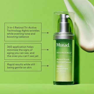 Retinol Hỗ Trợ Da Căng Bóng Và Làm Mờ Nếp Nhăn Trên Da Murad Retinol Youth Renewal Serum
