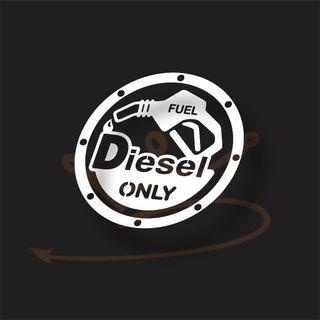 Tem dán Nắp Bình Xăng 95 ONLY / Diesel ONLY – Decal Ô Tô Thể Thao