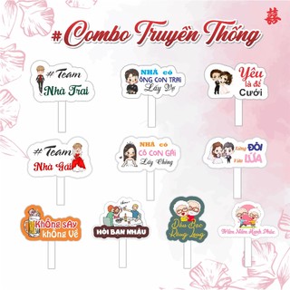 SET 10 Hashtag Đám Cưới, Bộ Truyền Thống 1