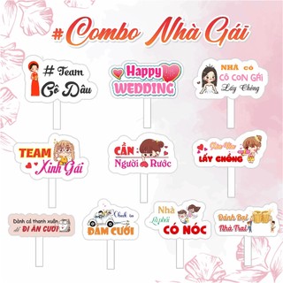 SET 10 Hashtag Nhà Gái. Hashtag Chụp Ảnh Đám Cưới