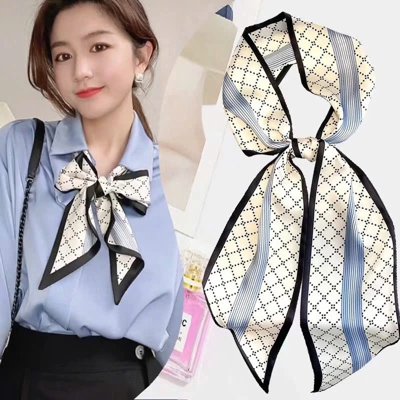[Peinn] Khăn lụa quàng cổ size 13x145cm (KL16)