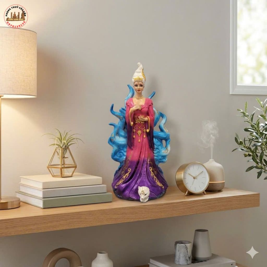 VẬT TRANG TRÍ KỆ TỦ DÁNG NỮ THẦN – PHỤ KIỆN DECOR NHÀ CỬA TINH TẾ