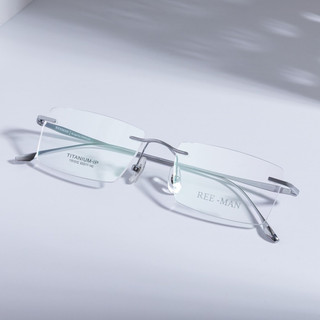 Kính Cận Gọng Khoan Nam Nữ Reeman 110151 Eye Plus Gọng Titanium Bền Bỉ Siêu Nhẹ Sang Trọng Đẳng Cấp