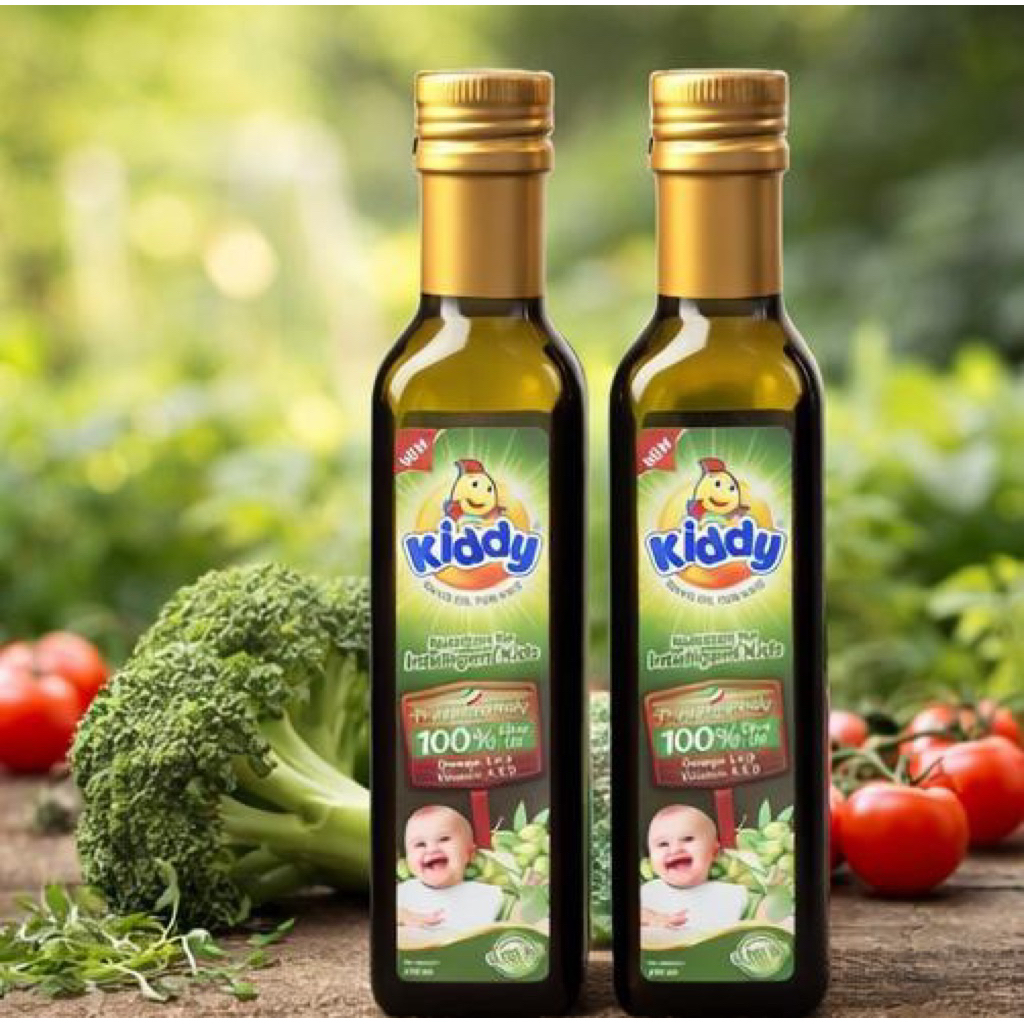 Dầu Kiddy Ăn Dặm Cho Bé – Bổ Sung DHA, Omega 3-6-9 Giúp Bé Tăng Cân, Phát Triển Não Bộ