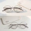 Kính mắt chuyên lắp cận ASTER - LÉAGLASSES Tròn Oval kim loại cao cấp thanh mảnh êm ái