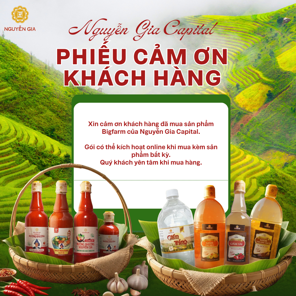 Phiếu Cảm Ơn Khách Hàng online đã mua hàng ONLINE (Không gửi kèm đơn hàng)