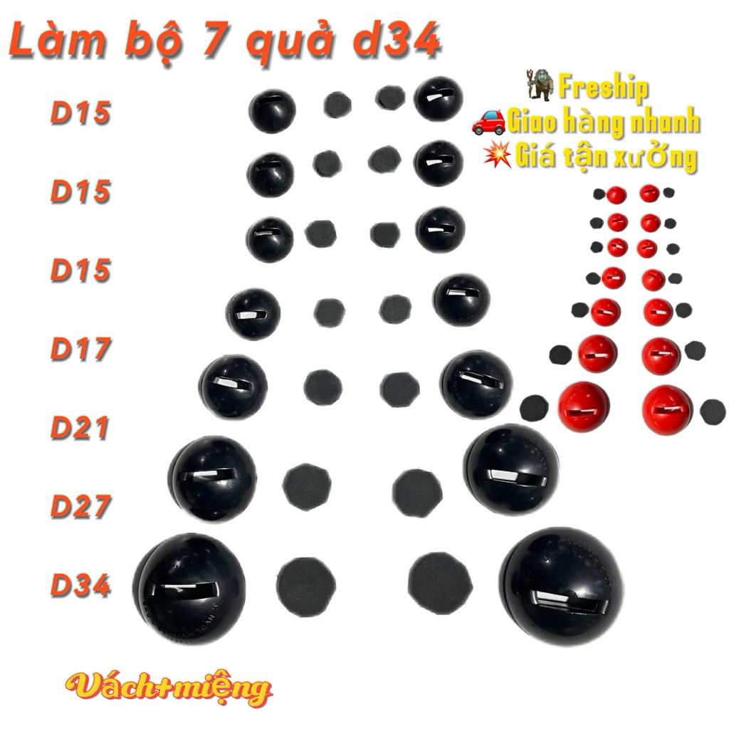 BỘ MIỆNG SÁO DIỀU 7 QUẢ NHỰA ABS D34 D27 D21 D17 D15 KÈM VÁCH NGĂN ÂM CÒI BÒ HÒA ĐÀN HOA CÒI CHUÔNG HT1