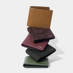 Ví da nam Leonardo Ví Mercury RFID Blocking da Taiga chống sóng RFID bảo mật bền đẹp dùng hằng ngày — ảnh 3
