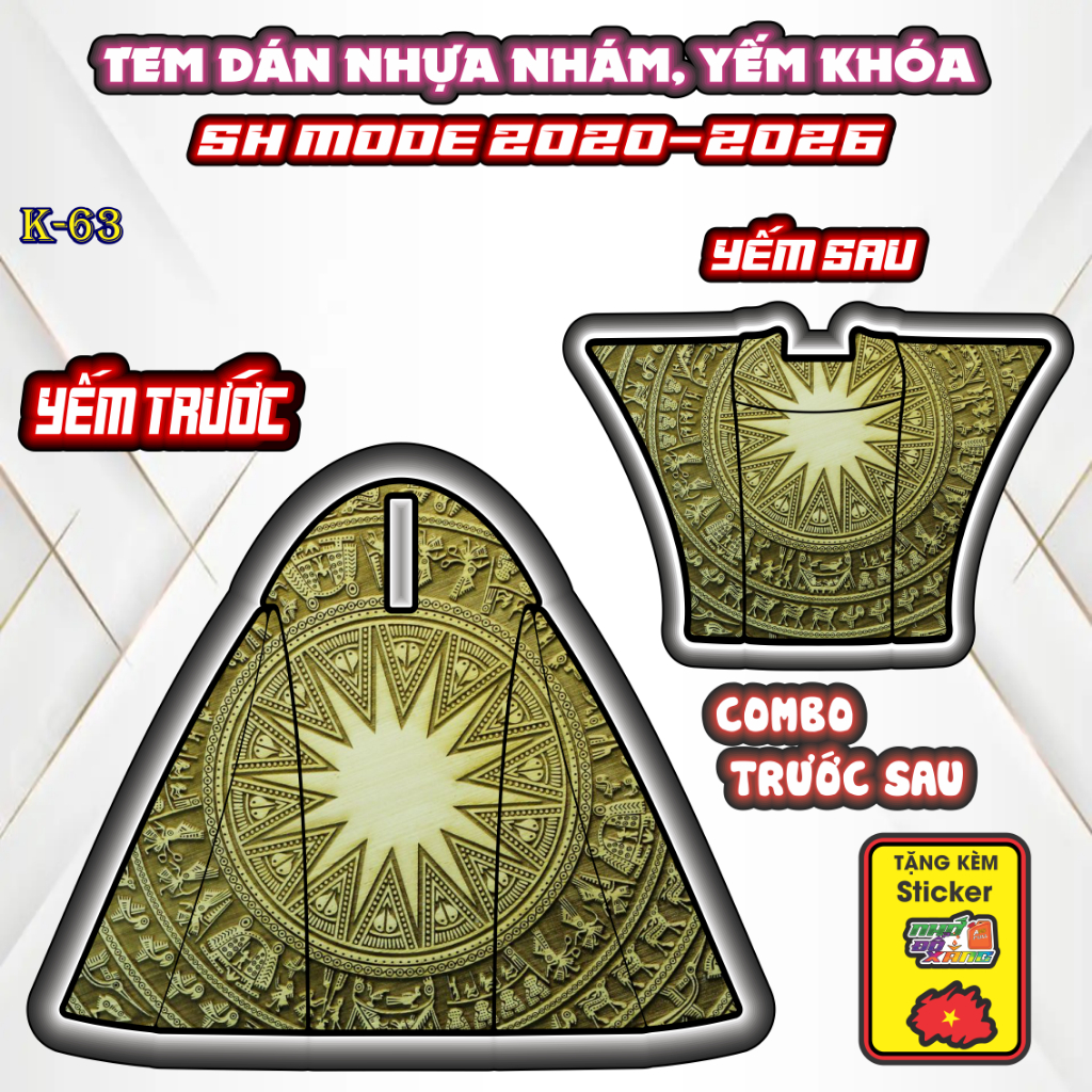 Bộ Tem Dán Chống Trầy Nhựa Nhám SH MODE 2020-2026 Decal Bảo Vệ Cao Cấp, Chống Nước, Bền Màu. SH MODE 2020-2026
