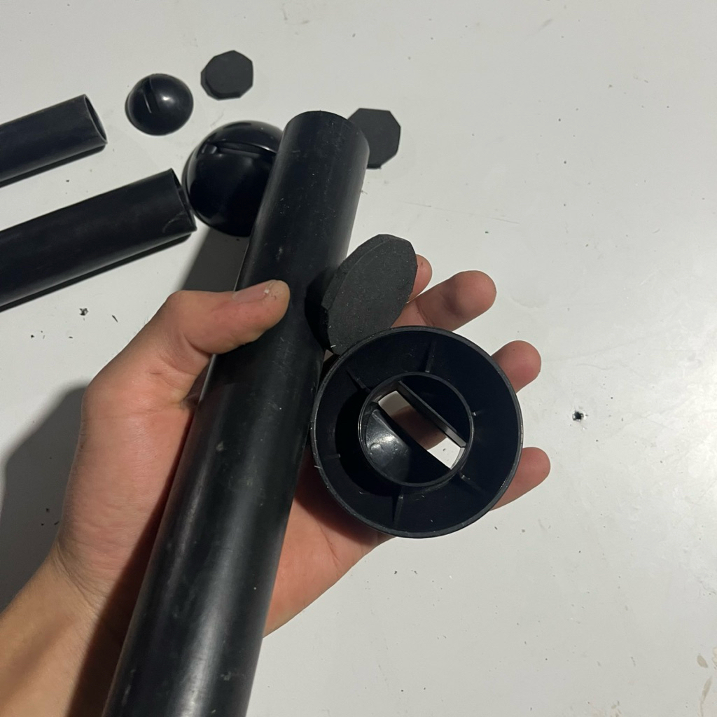 SÁO DIỀU ĐƠN TỰ LÀM D34 D27 D21 NHỰA ABS – ỐNG ĐÃ KHOAN SẴN KÈM MIỆNG VÀ VÁCH NGĂN – ÂM CHUÔNG CÒI BÒ HT5