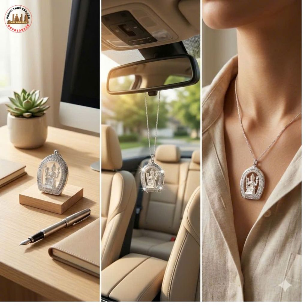 VẬT TRANG TRÍ MẶT DÂY CHUYỀN BẠC ĐÍNH ĐÁ SANG TRỌNG PHÙ HỢP MỌI TRANG PHỤC