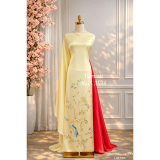 Vải lụa Hạ Uyển trắng - VD07055