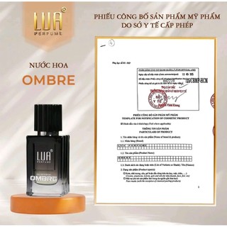 Nước hoa Nam chính hãng OMBRE 50ML hương biển, thanh mát, sang trọng, nhẹ nhàn - LUA PERFUME