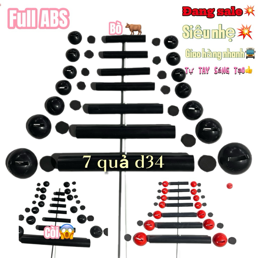 BỘ SÁO DIỀU NHỰA TỰ LÀM 7 QUẢ D34 ÂM CHUÔNG – ÂM CÒI ,ÂM BÒ ,NHỰA ABS SIÊU NHẸ, BỀN ĐẸP HT6