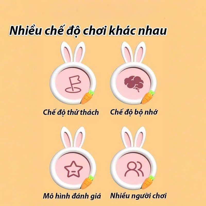 Pop It Điện Tử Cho Bé Có Nhạc & Đèn LED – Đồ Chơi Xả Stress, Luyện Phản Xạ