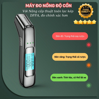 Máy đo nồng độ cồn chính xác, ổn định, siêu nhậy. Máy thổi nồng độ cồn (Dùng thử đổi trả 15 ngày)