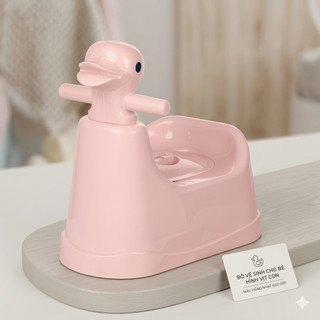 bô vịt màu pastel nhựa VIỆT NHẬT (MS: 5455) Kích thước: D37xR28xC35 (cm)