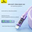 100W Dây sạc 2 in 1 Type C Cáp sạc siêu nhanh trong suốt 2 trong 1 ,Có đèn led Cáp dữ liệu Hợp kim dệt nylon IP 8-17Max