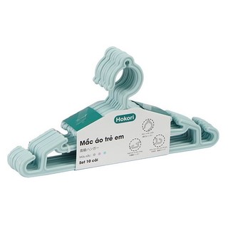 Móc áo trẻ em HOKORI nhựa VIỆT NHẬT (MS: 2830) Kích thước : 29,5 x 15 cm