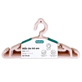 Móc áo trẻ em HOKORI nhựa VIỆT NHẬT (MS: 2830) Kích thước : 29,5 x 15 cm