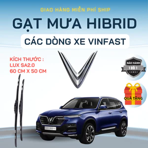 Gạt Mưa Ô Tô VINFAST LUX A,Fadil, LIMO GREEN, HERIO, VFe34, VF3, VF5, VF6, VF7, VF8,9.Lưỡi Silicon NANO Gạt Sạch Êm.VF3K