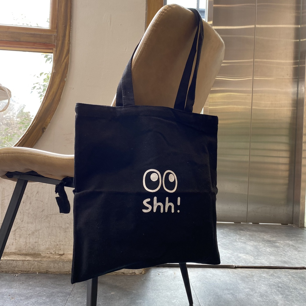 Túi tote nữ xinh đi học cute vải canvas trơn đeo vai đáng yêu cỡ lớn vừa sách vở giá rẻ thời trang học sinh dễ thương
