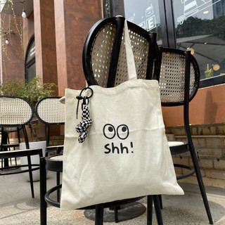 Túi tote nữ xinh đi học cute vải canvas trơn đeo vai đáng yêu cỡ lớn vừa sách vở giá rẻ thời trang học sinh dễ thương
