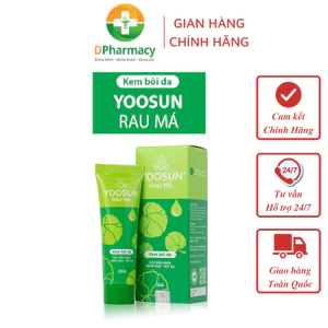 Kem bôi da Yoosun Rau Má dưỡng ẩm làm dịu da ngừa mụn hăm tã, không corticoid, không paraben, 25g