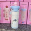 Cốc 600ml Cách Nhiệt Hoạt Hình Thiết Kế Dễ Thương, Thép Không Gỉ SUS316 Có Ống Hút & Tay Cầm